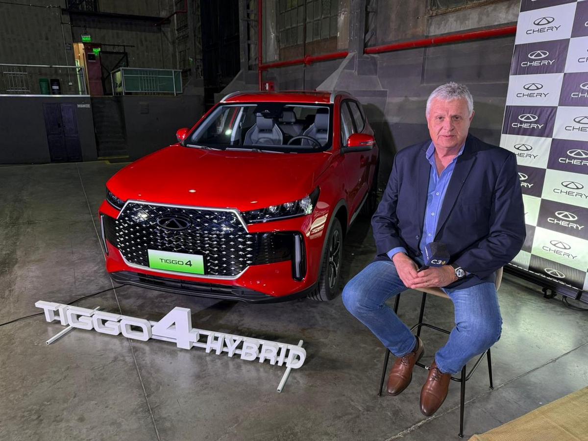 Marcelo Ingaramo, presente en el evento de Chery y Grupo Corven.