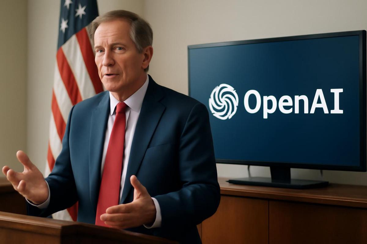 La administración Trump considera invertir en OpenAI para el beneficio público
