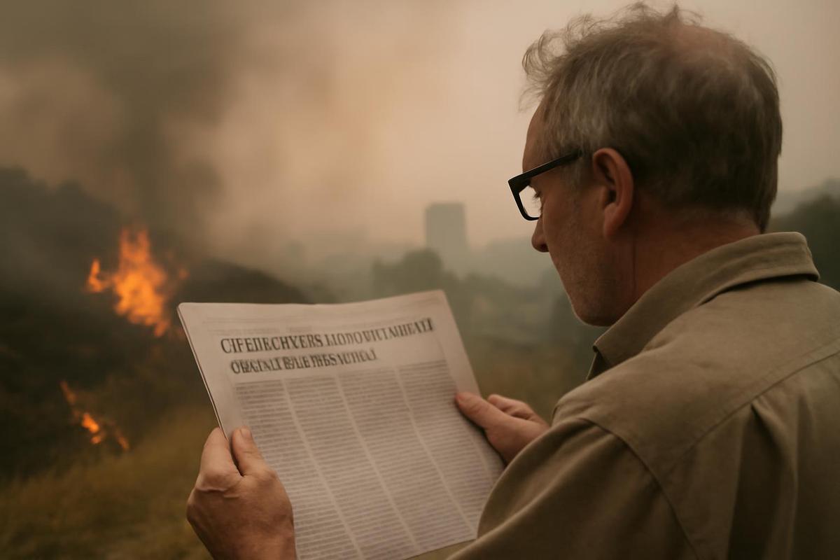 Contaminación por incendios forestales