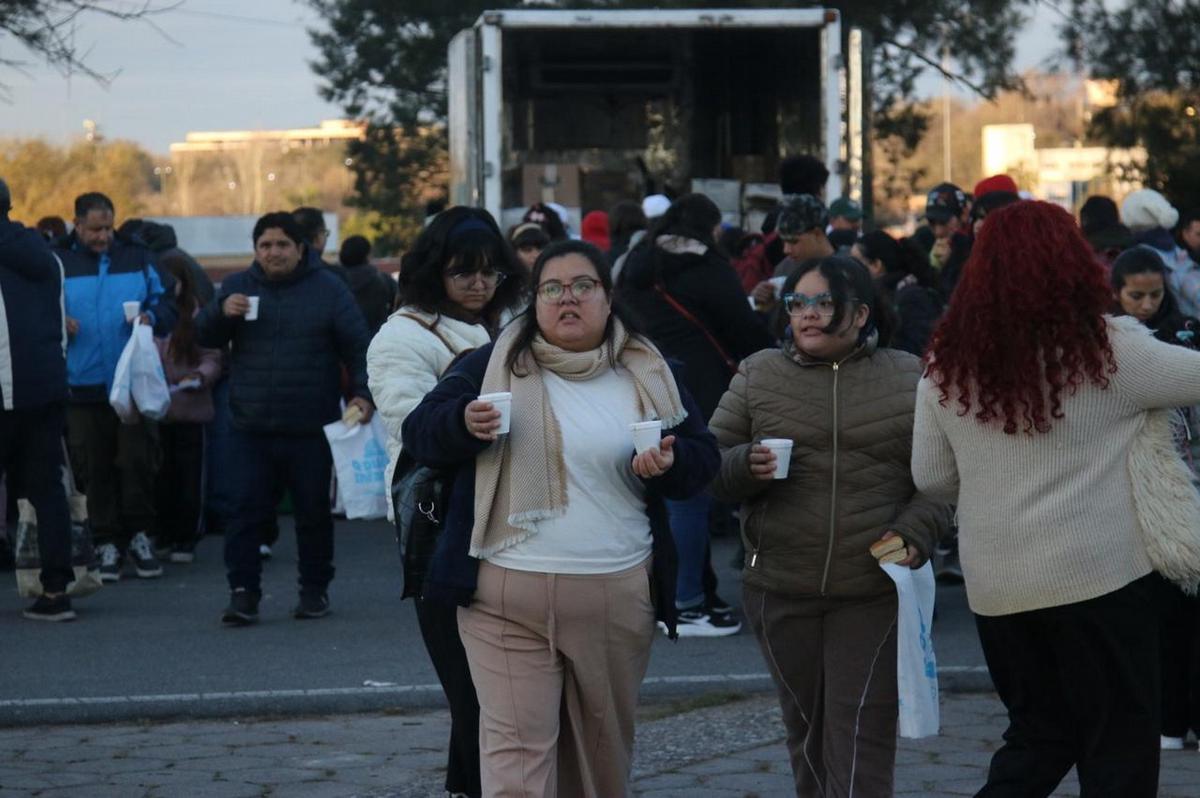 Este domingo, un día para el recuerdo con la tradicional fiesta (Foto: Daniel Cáceres/Cadena 3)