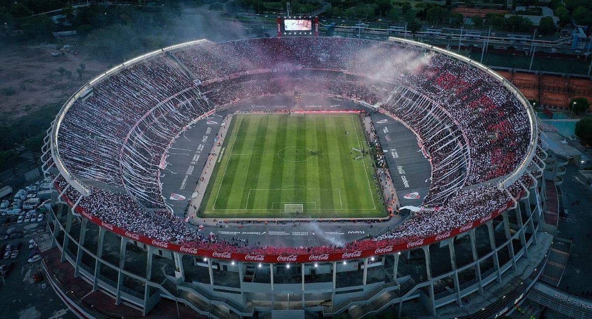 FOTO: El estadio Monumental sede confirmada para la final de la Copa Libertadores