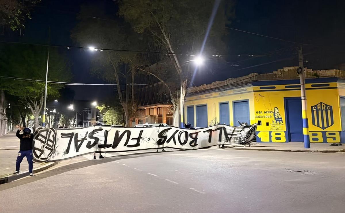 Bandera de Futsal Femenino de All Boys.