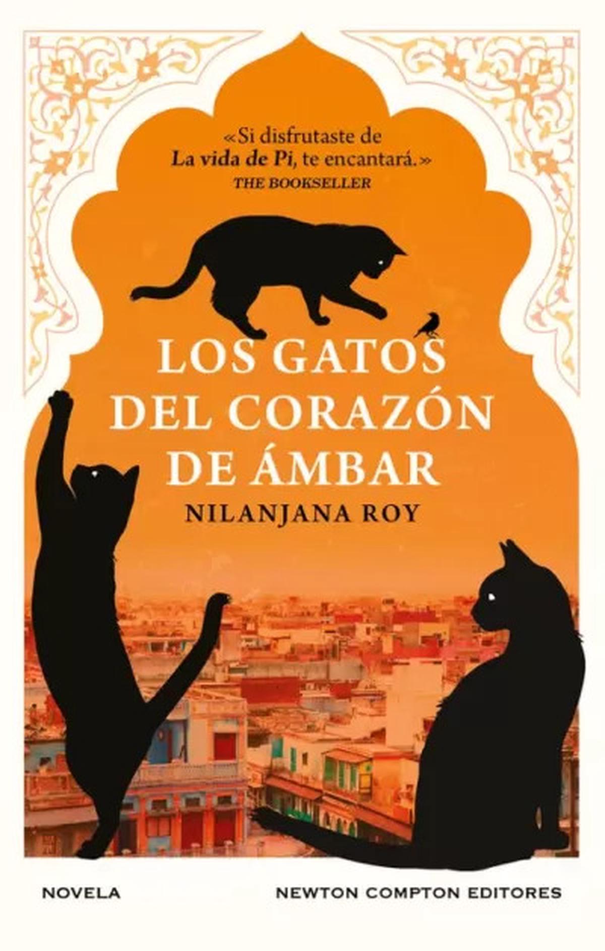 Los gatos del corazón de ámbar: un viaje a la India felina