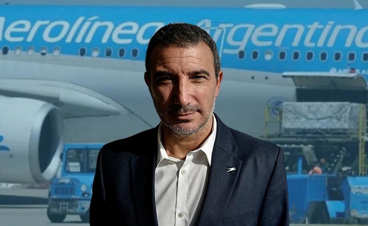 Fabián Lombardo, presidente de Aerolíneas Argentinas.