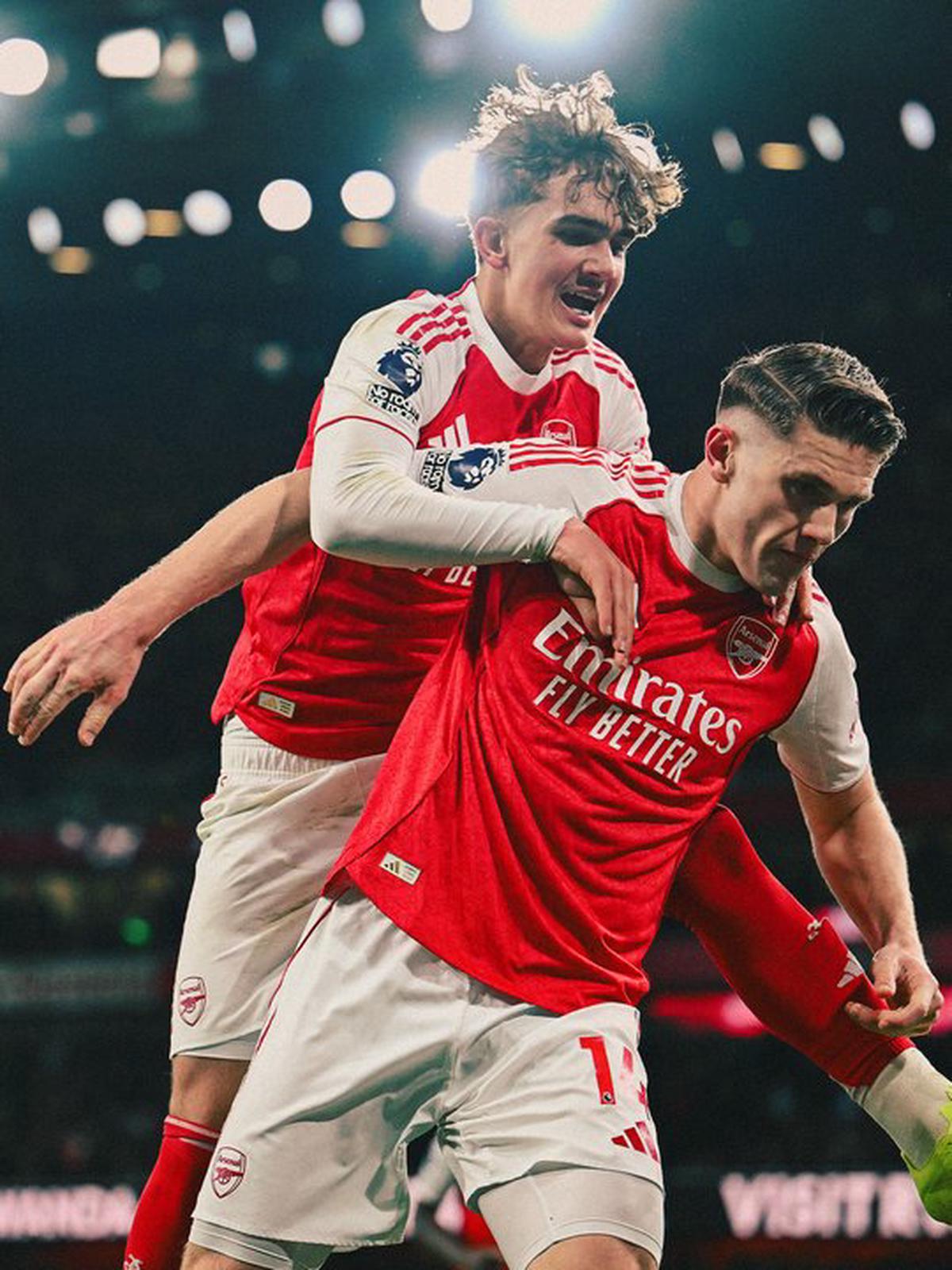 El sueco Viktor Gyökeres anotó su undécimo gol en este campeonato. Foto: Agencia NA (@Arsenal)