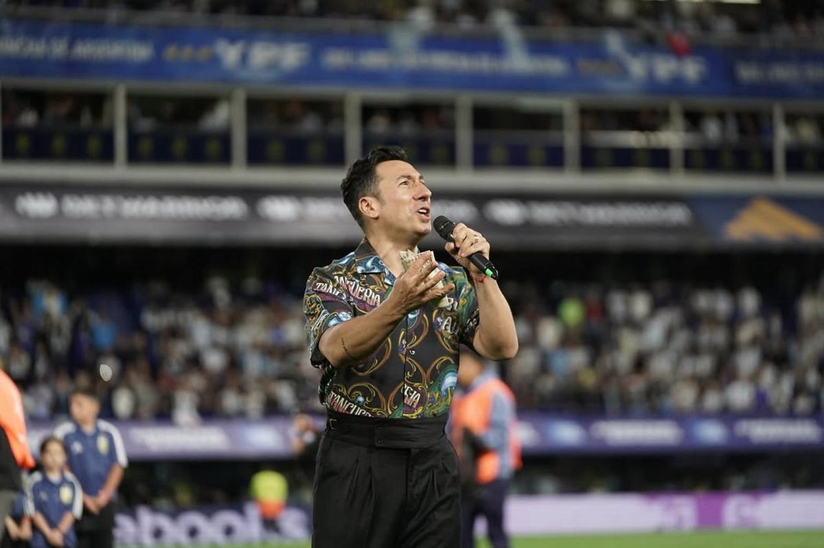 Ariel Ardit y el secreto del Himno: “Quise cantarles a los jugadores a la cara”