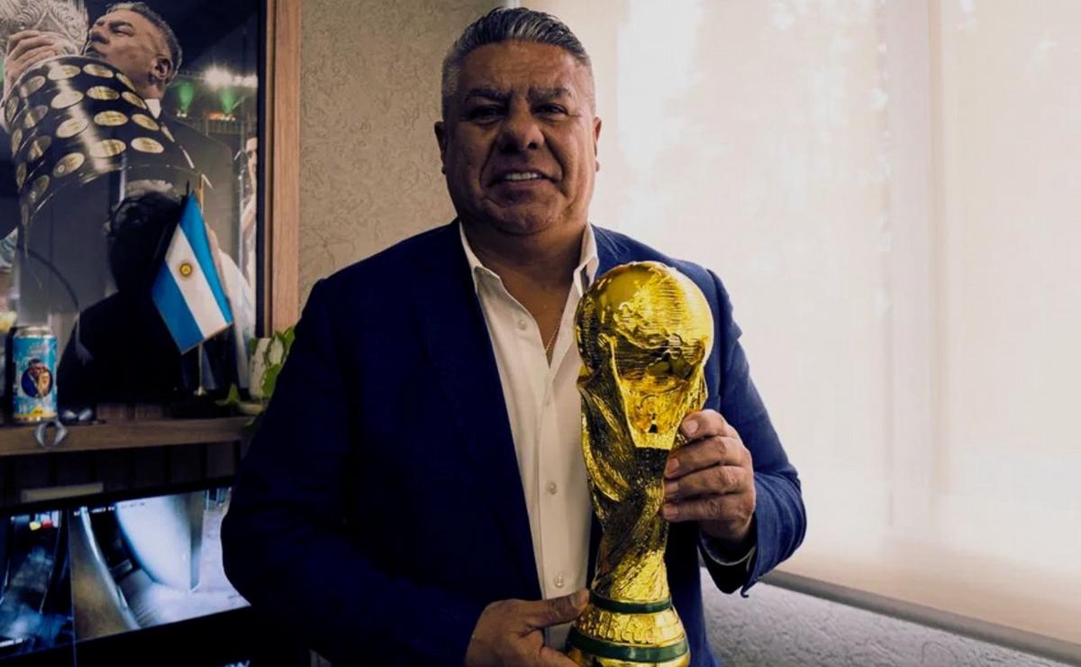 El presidente de la AFA, Claudio 