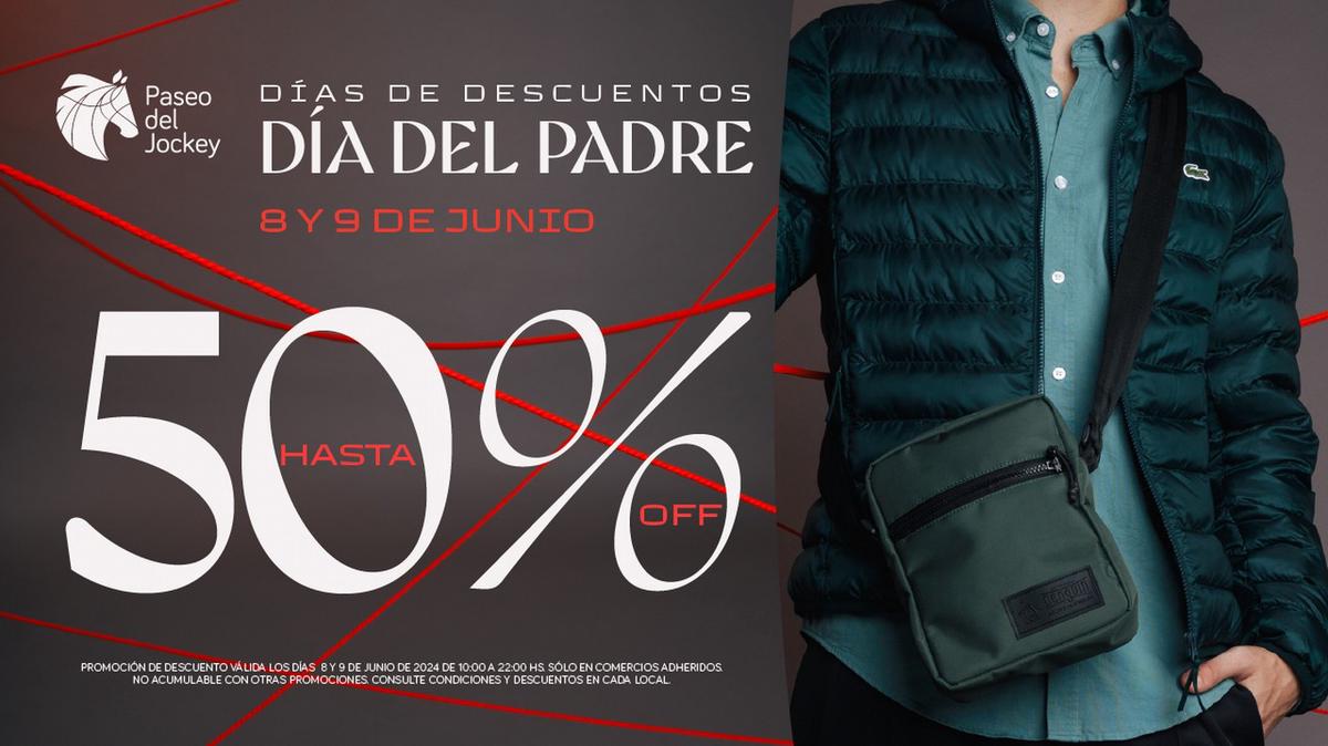 El Día del Padre tiene más beneficios en el Paseo del Jockey