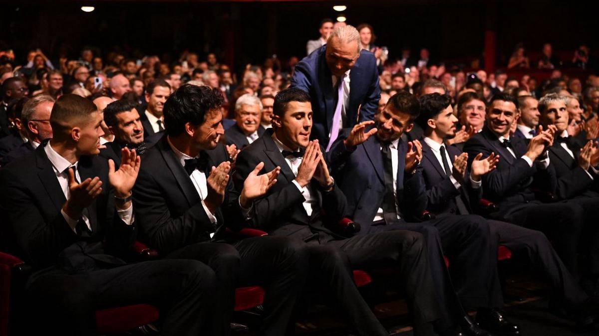 FOTO: Rodri, ganador del Balón de Oro. (Foto:@ballondor)