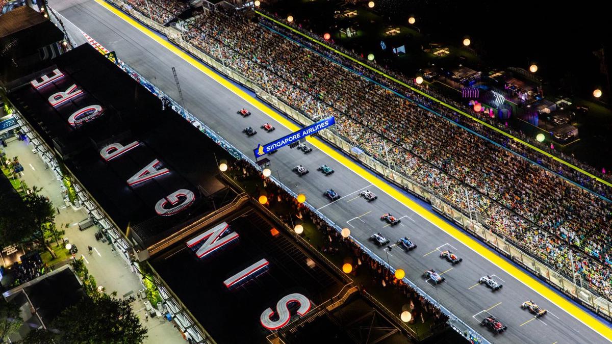 Se viene el GP de Singapur.