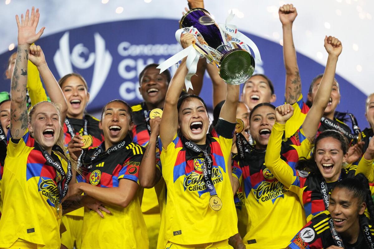 América se impone 5-3 al Spirit de Washington y gana título de la Copa de Campeonas W de Concacaf