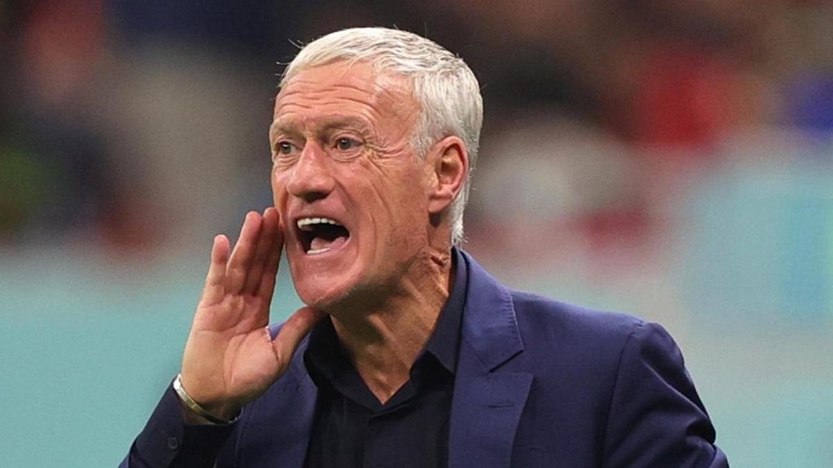 Didier Deschamps, entrenador de la selección de Francia.