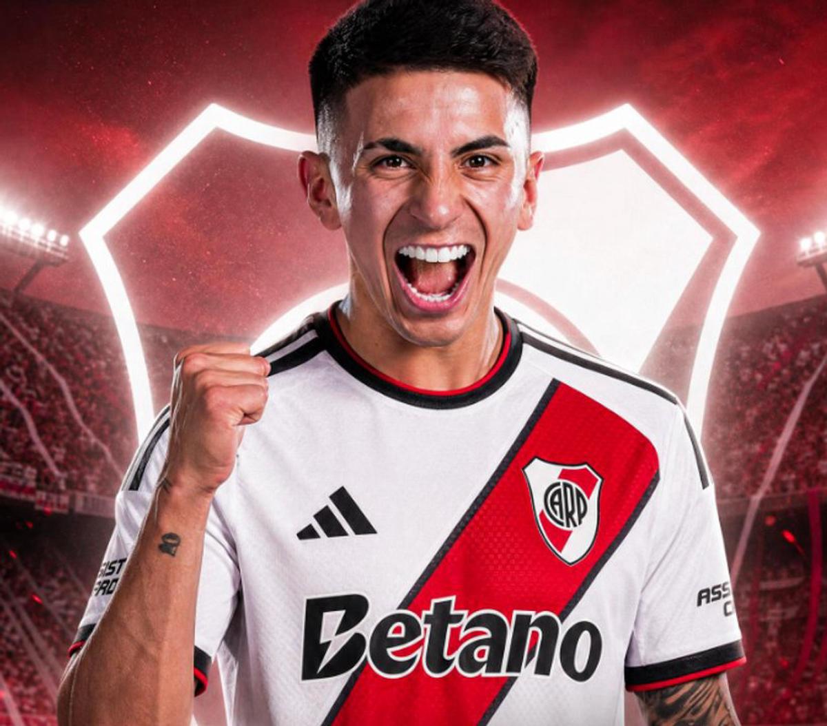 Thiago Almada, flamante refuerzo de River.