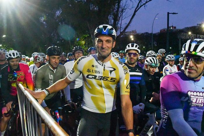 Todoterreno: Lionel Scaloni se destacó en el Gran Fondo Buenos Aires de 129 kilómetros
