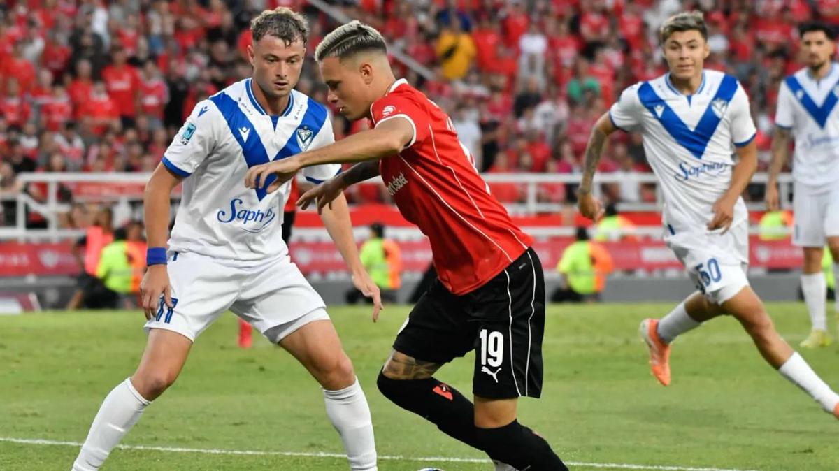 Independiente vs. Vélez.