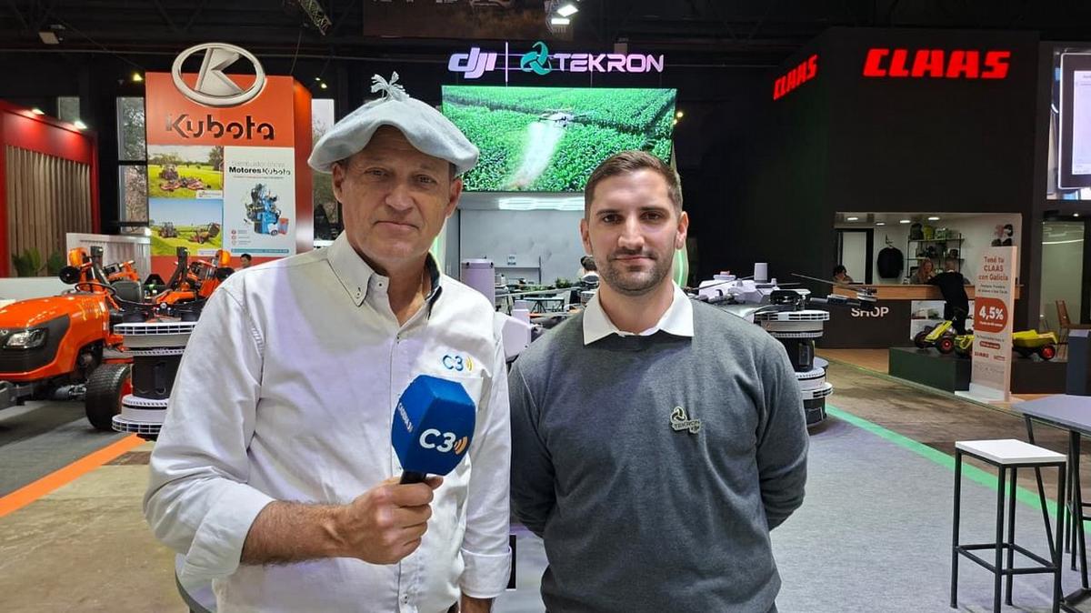 Visconti explicó los avances de Tekron a El Campo Hoy.