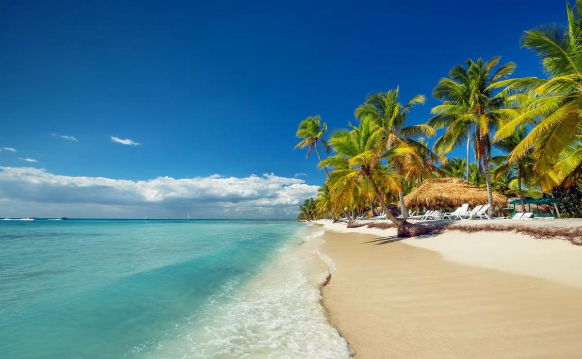 Punta Cana, en República Dominica. Un punto paradisíaco del Caribe.
