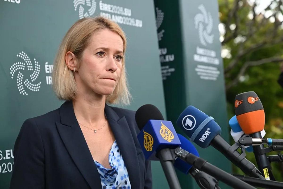 La jefa de la diplomacia de la UE, Kaja Kallas.