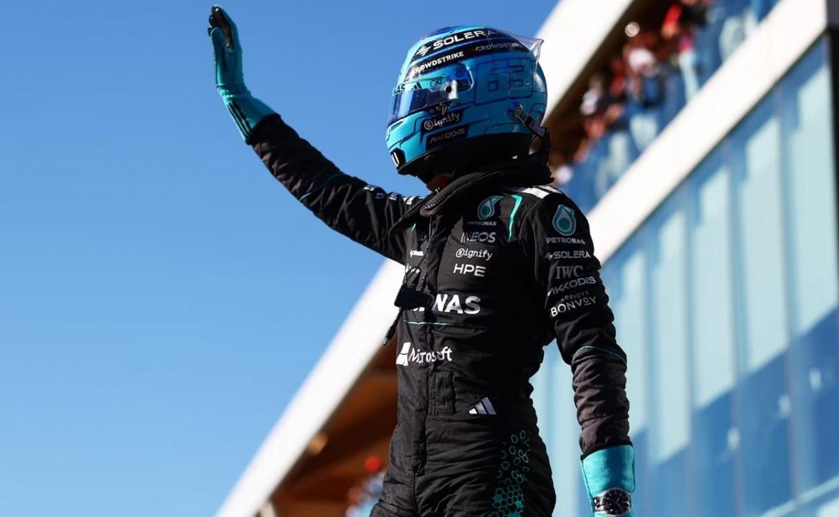 Russell necesita recuperarse frente a Antonelli y logró la pole para el Sprint