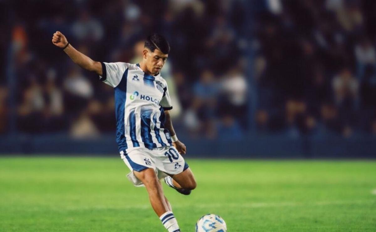 Lautaro Ortíz, el pibe que debuta en Talleres.
