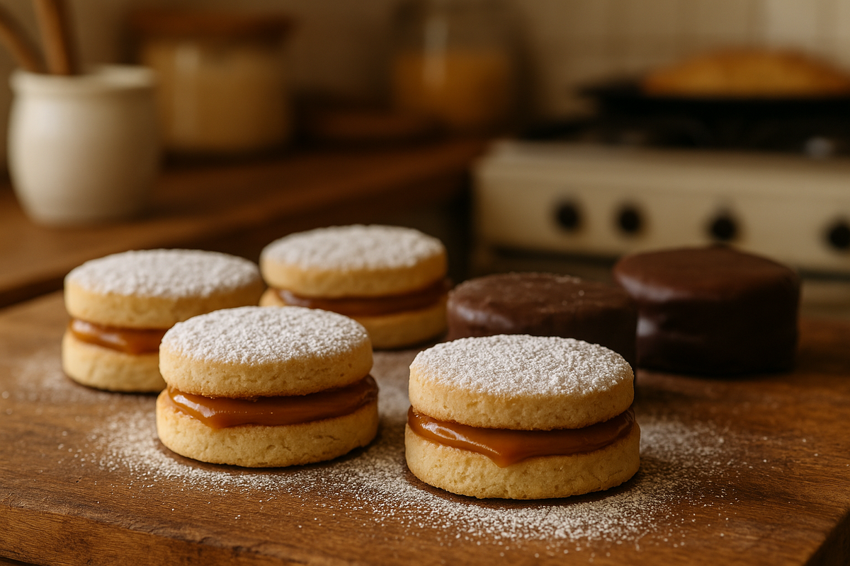 Alfajores caseros: receta tradicional argentina irresistible