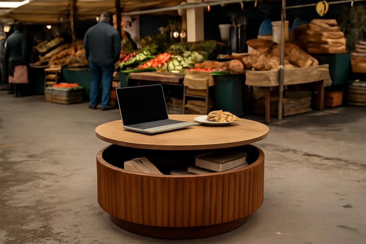 Mesa de café de Pike Main en Costco