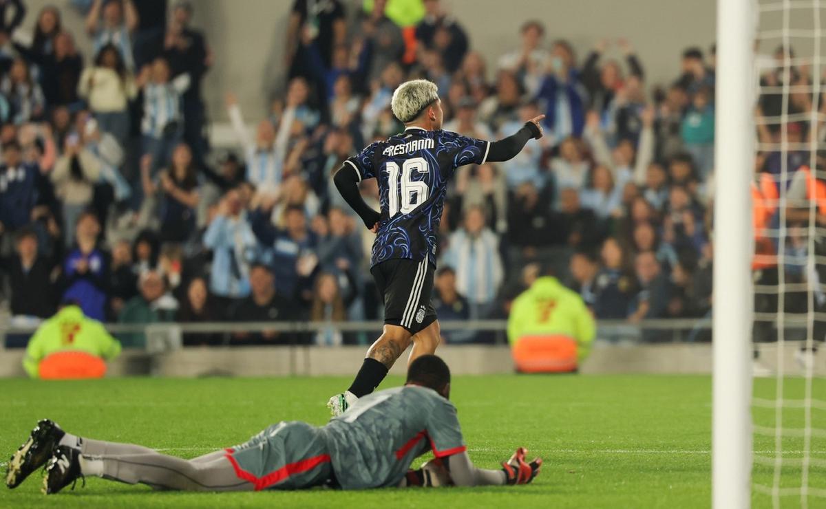 Argentina golea a Burkina Faso (Foto: @Argentina).
