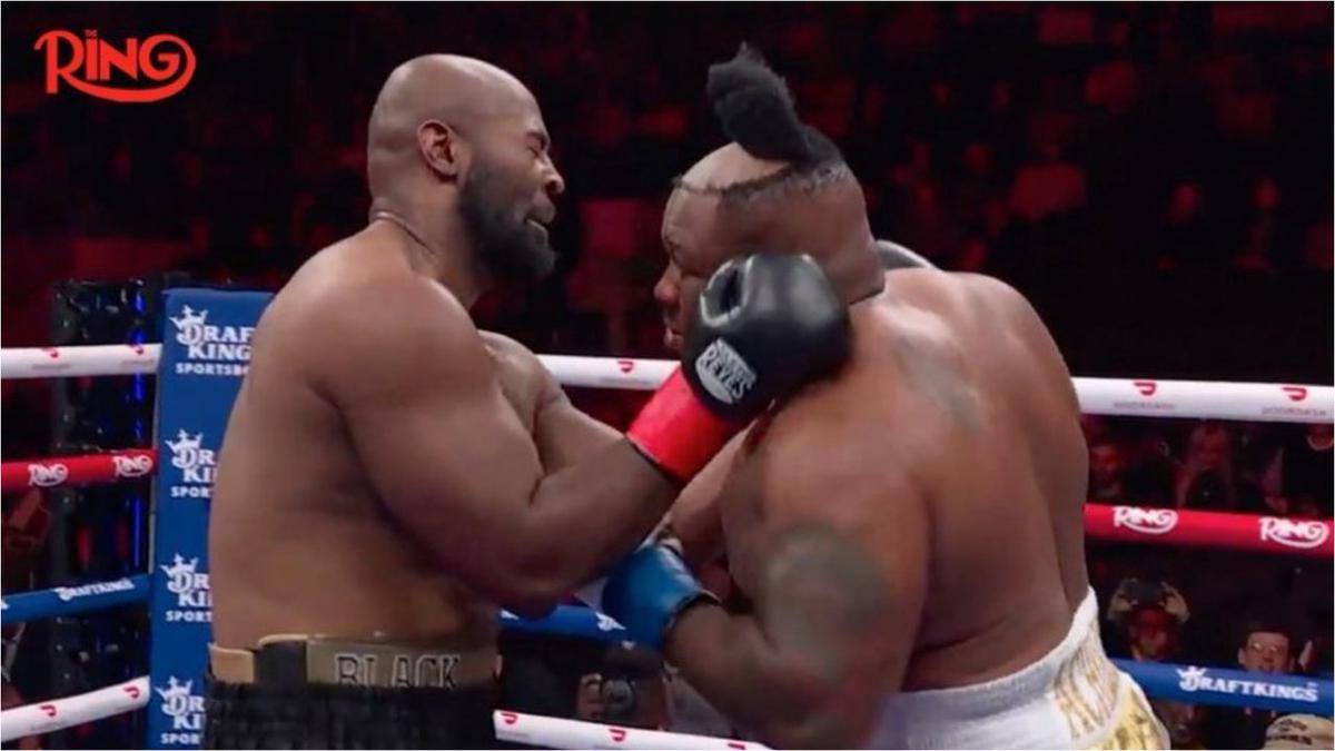 Jarrell Miller y su peluca voladora en el Madison Square Garden: un momento único