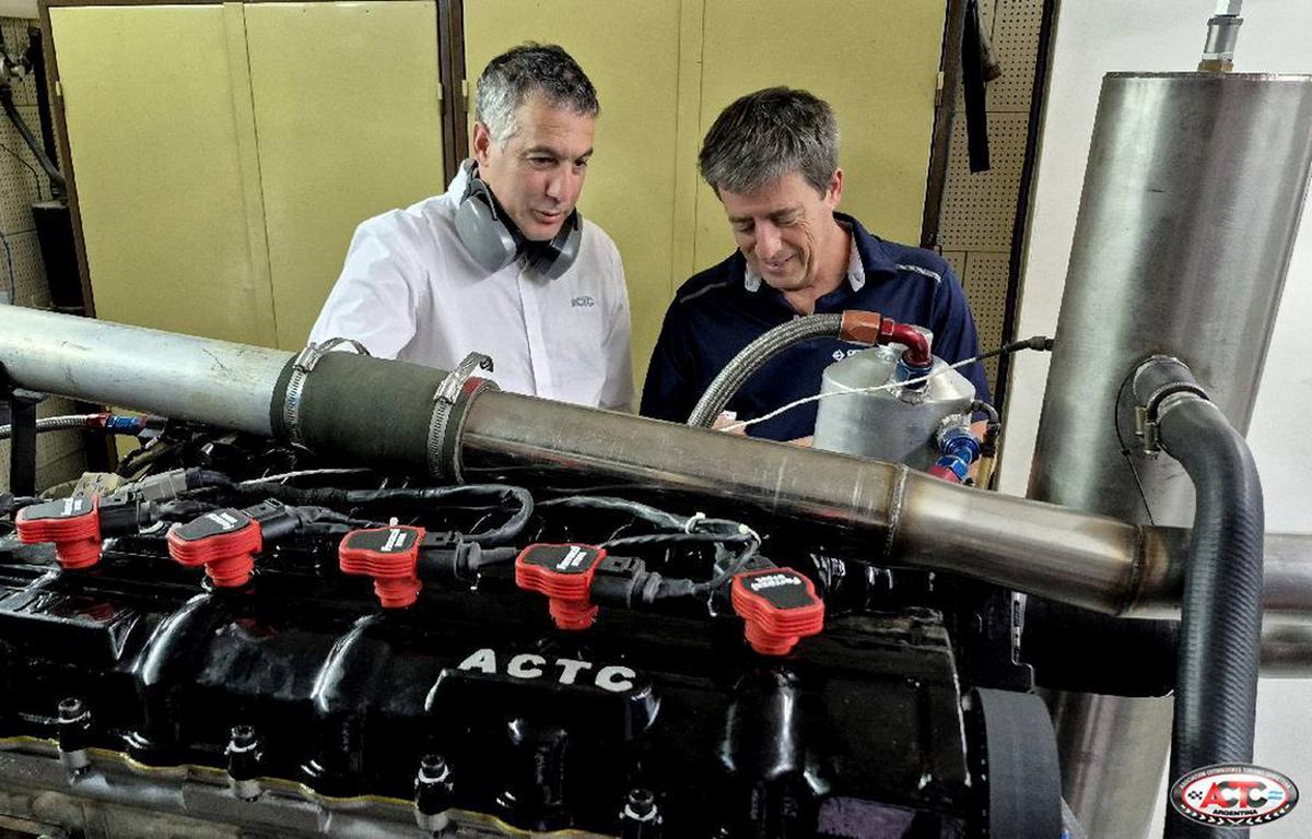 Iuliano, Berta y el nuevo motor de TC en La Fortaleza.