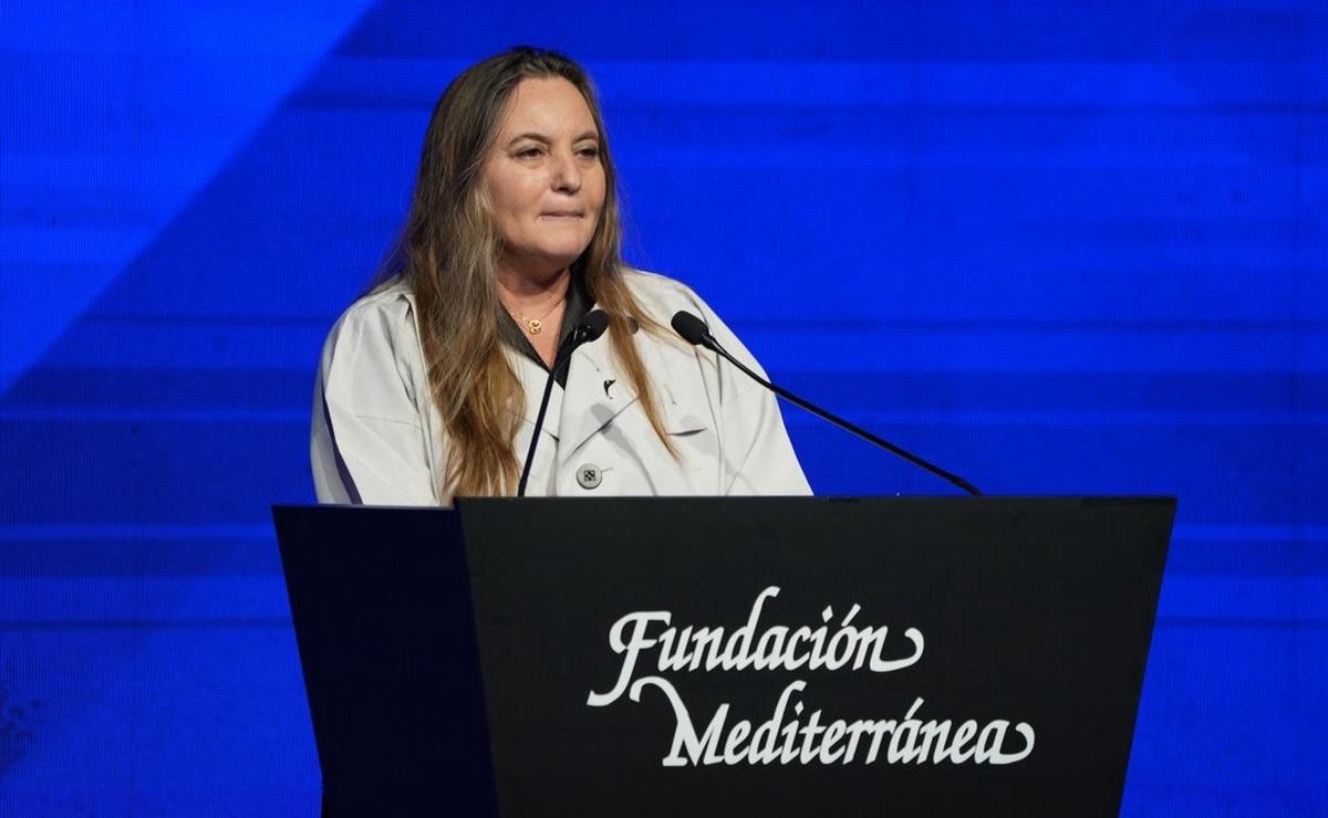 FOTO: María Pía Astori, presidenta de la Fundación Mediterránea. (Daniel Cáceres/Cadena 3)