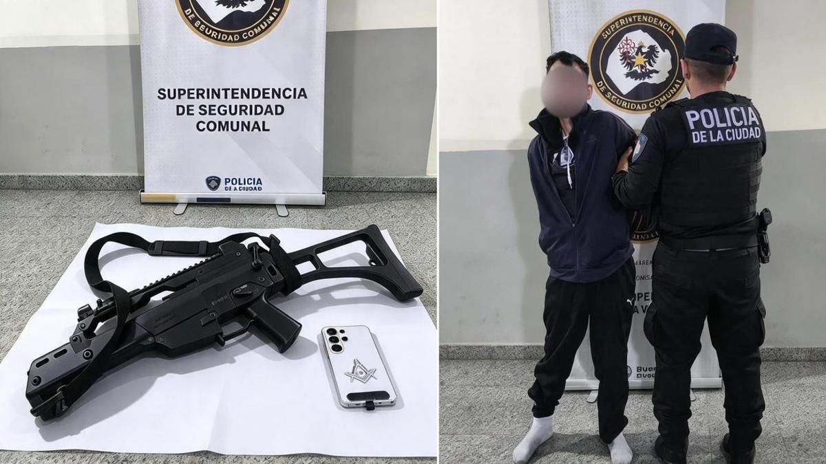 Detuvieron a un hombre de 38 años con 11 antecedentes por robos en Parque Avellaneda