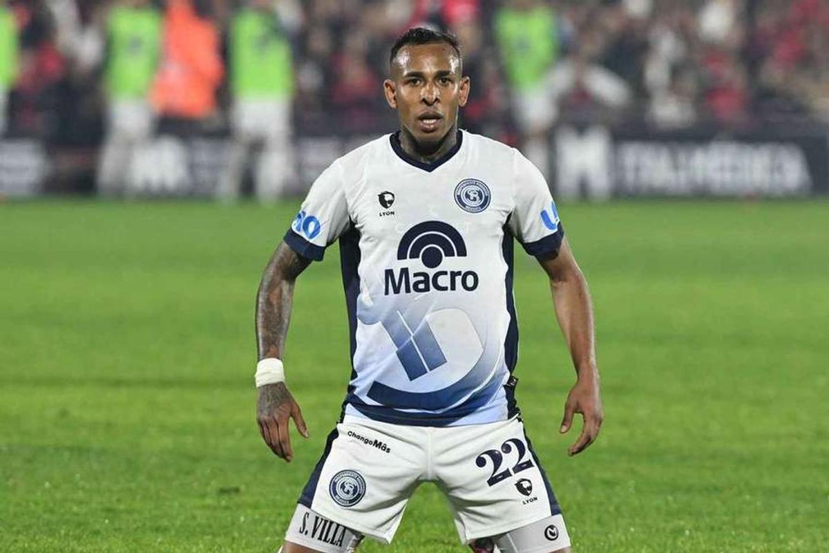 Sebastián Villa, delantero de Independiente Rivadavia y vigente campeón de la Copa Argentina.