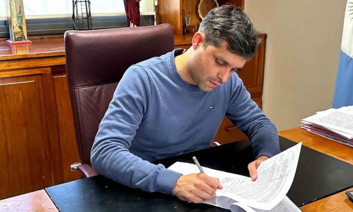 Federico Zárate, intendente de Jesús María.