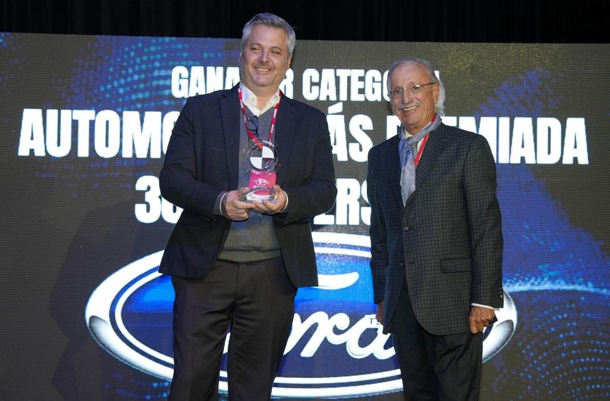 Marcelo Ramos (Ford Argentina) y Juan Carlos Godoy (Río Uruguay Seguros)