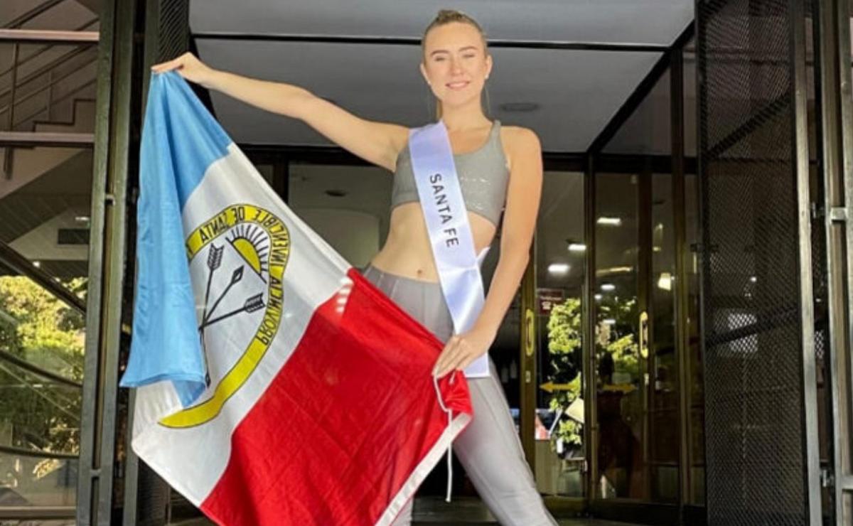 FOTO: Guadalupe Alomar, la joven rosarina que ganó Miss Mundo Argentina.