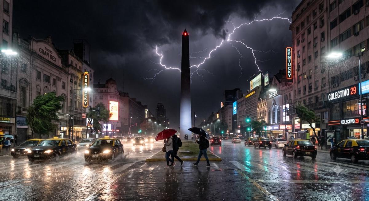 Tormentas severas azotan el AMBA: seguí el radar y las recomendaciones del SMN en tiempo real