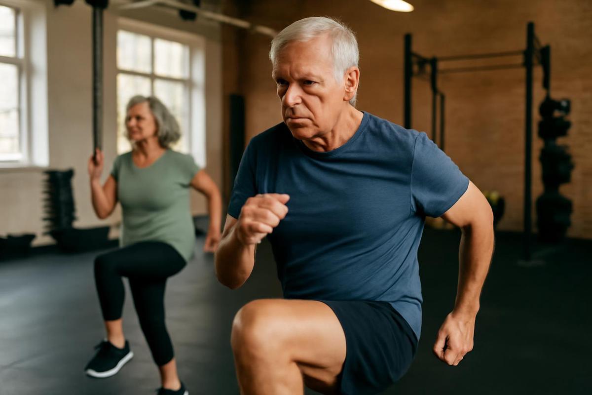 Entrenamiento de alta intensidad para adultos mayores