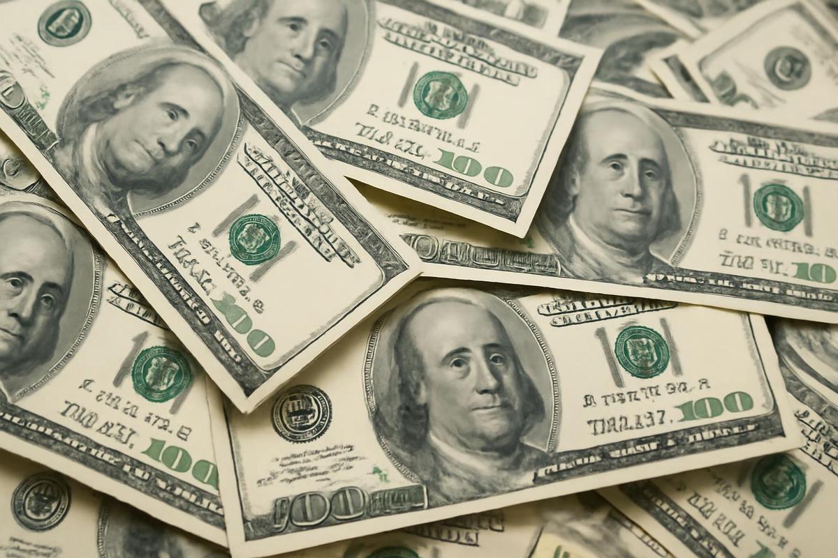 Dólares en el mercado cambiario argentino