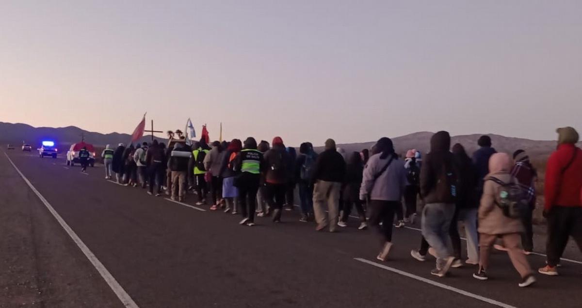 FOTO: Peregrinos de diferentes provincias hacia Salta