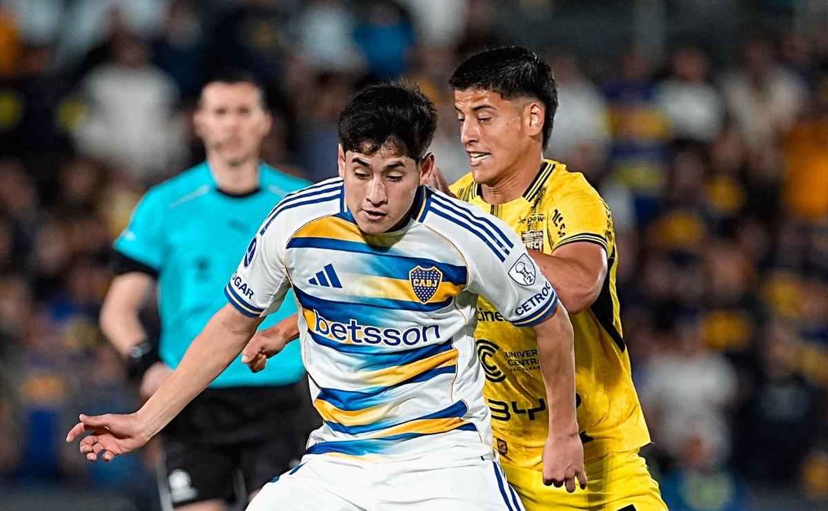 Boca visita a Recoleta en Paraguay. (Foto:Prensa CABJ)