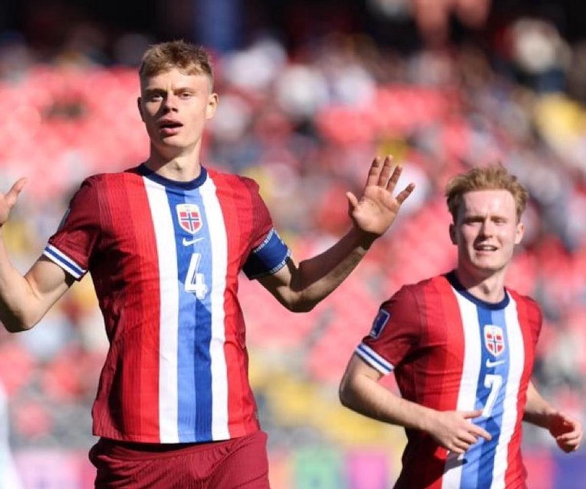 Noruega terminó segunda en el Grupo F.