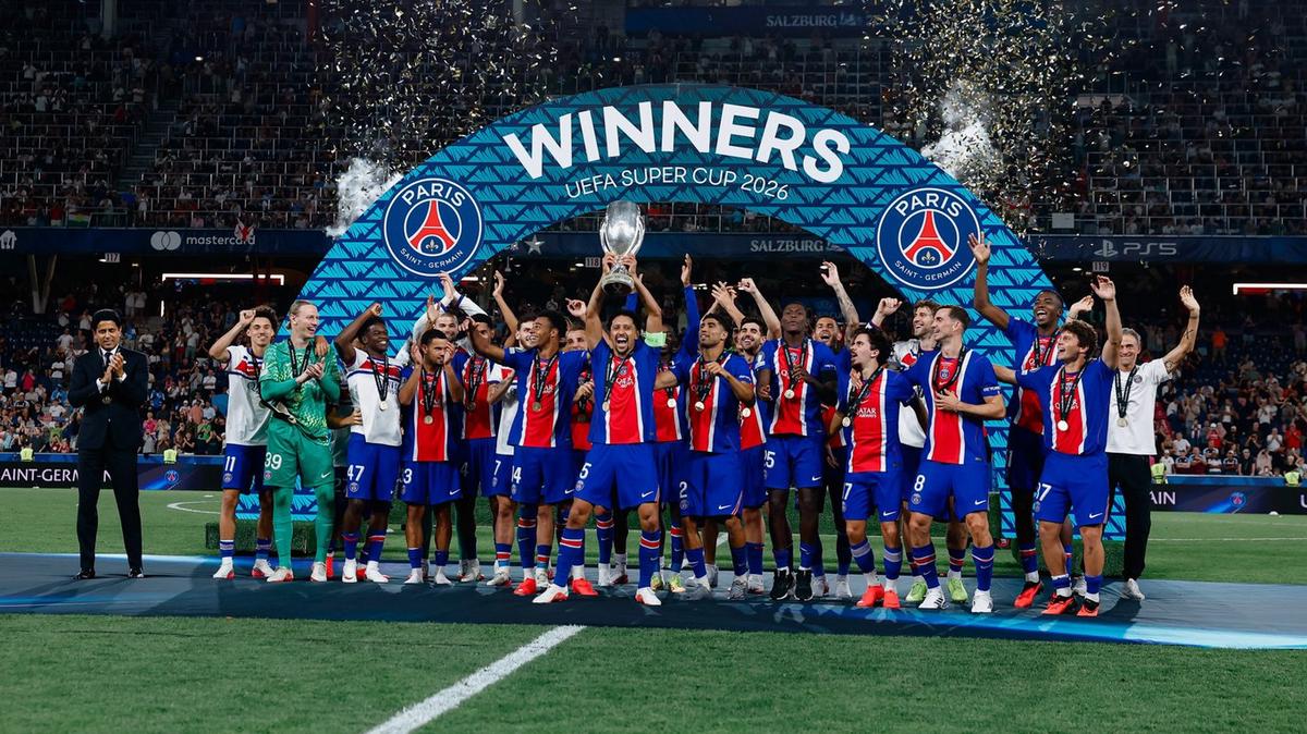 El PSG se consagró de la Supercopa. (Foto:PSG)