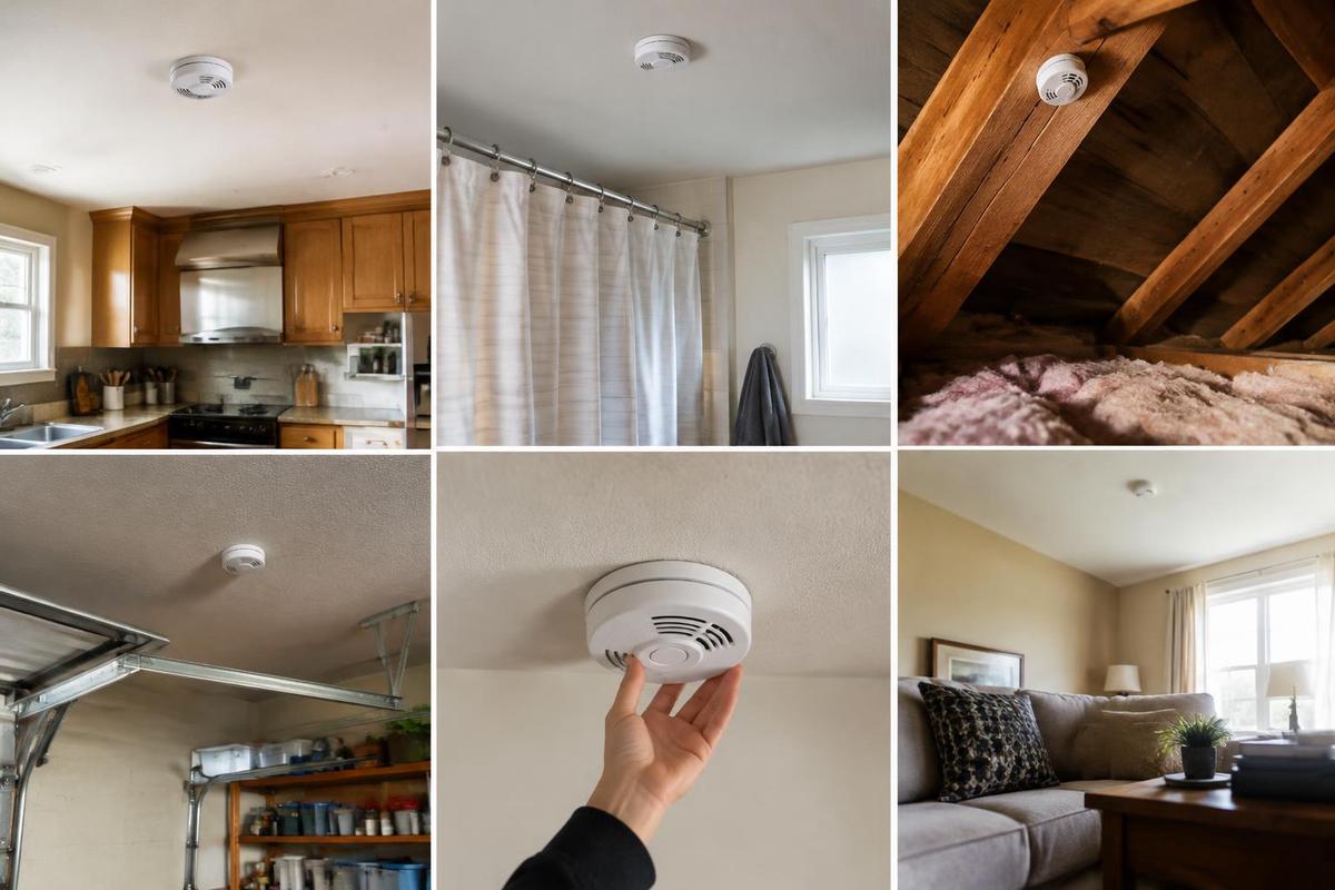 Consejos para instalar alarmas de humo en el hogar