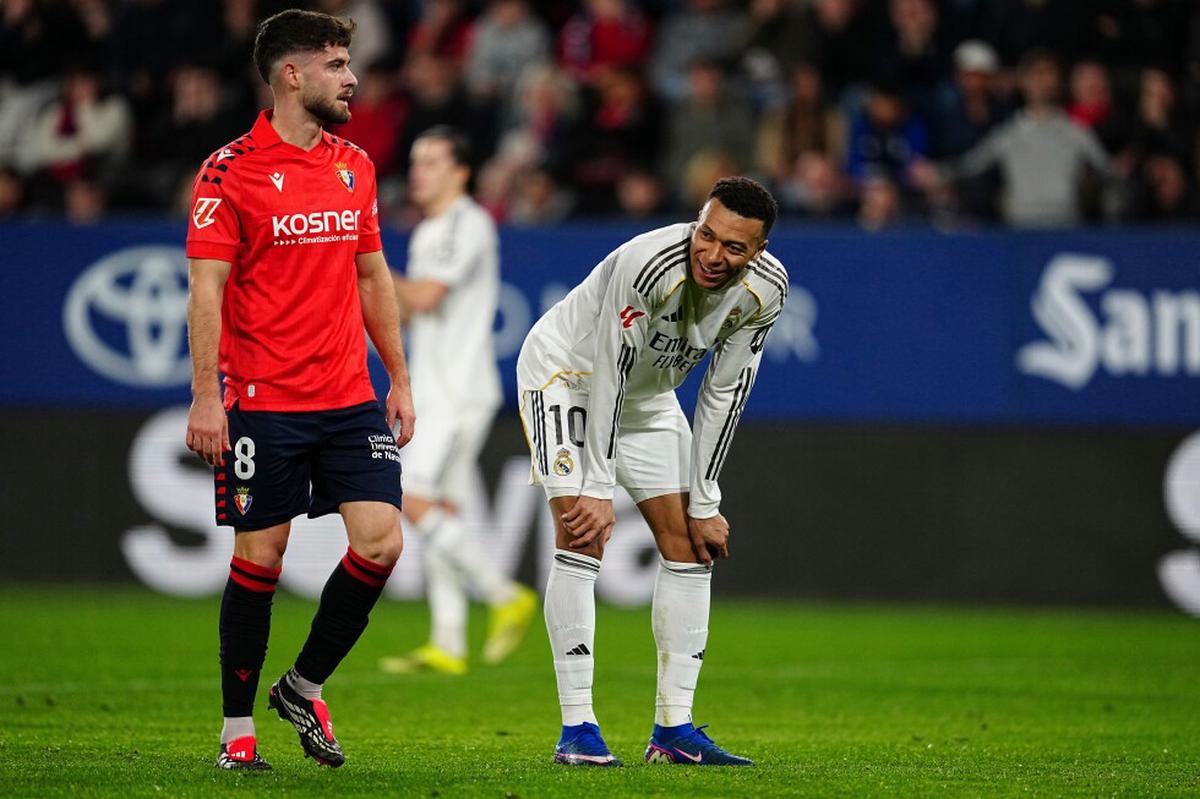 Real Madrid enfrentará a Benfica sin Kylian Mbappé por lesión