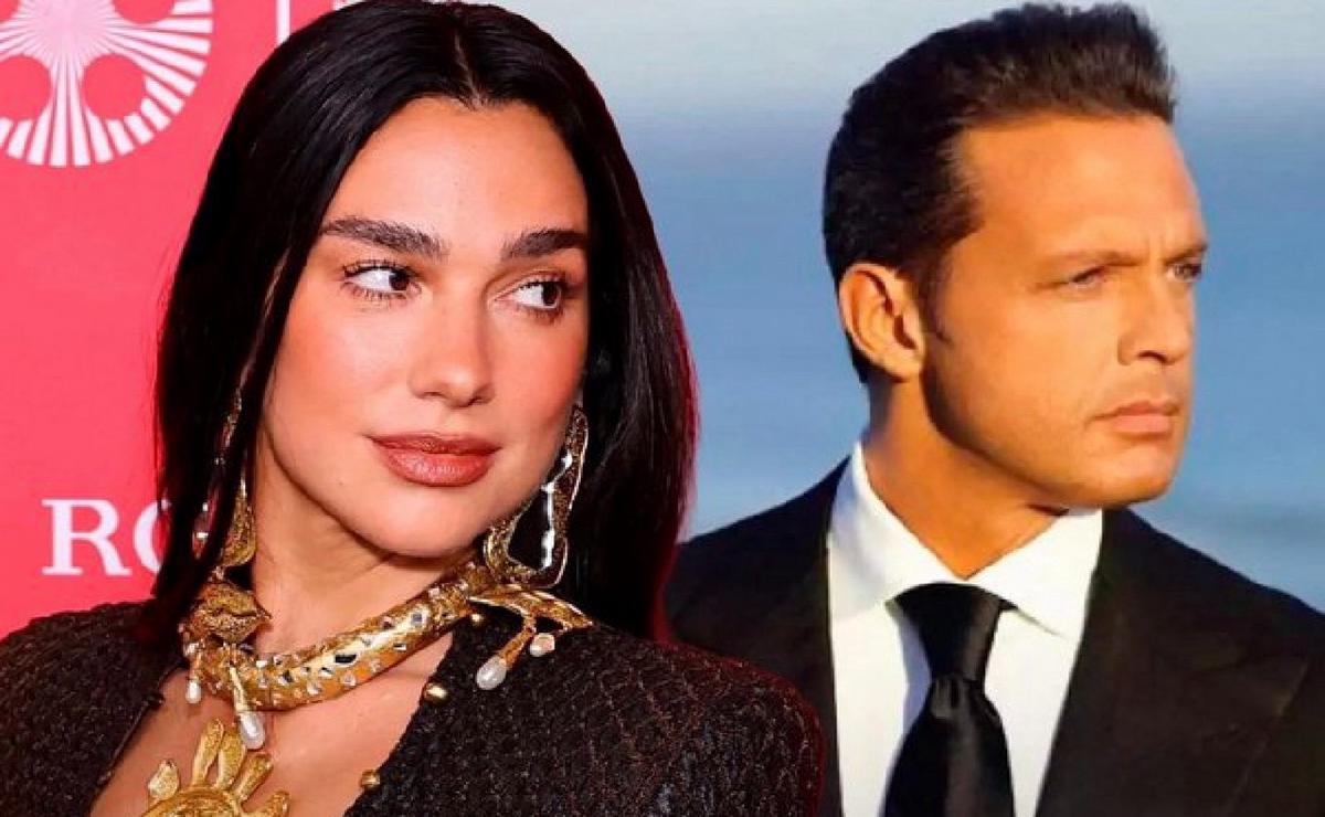 Dua Lipa y Luis Miguel.