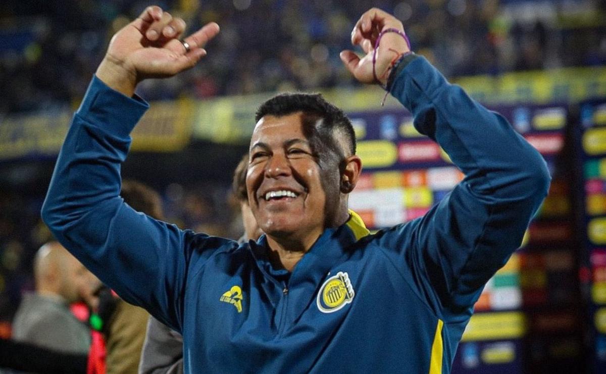 Jorge Almirón, DT de Rosario Central.