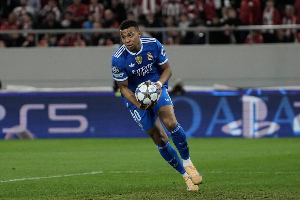 Mbappé estuvo imparable para el Real Madrid.