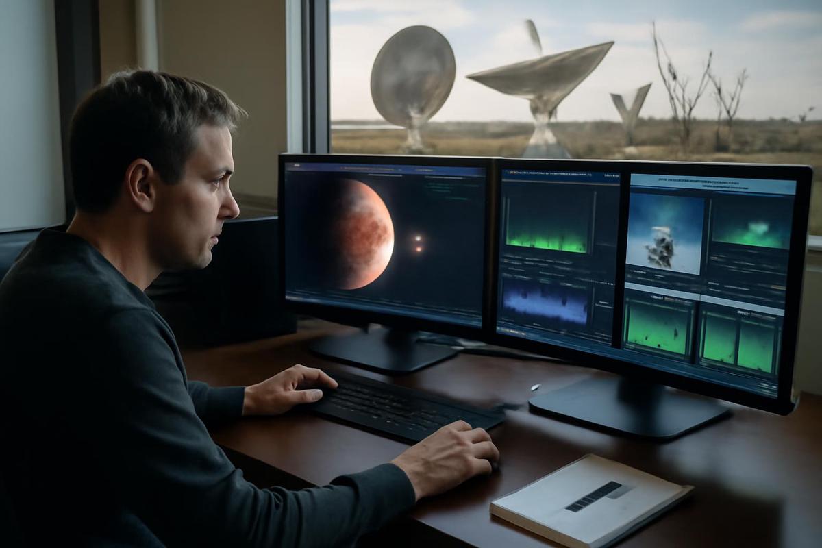 Ilustración del exoplaneta K2-18b