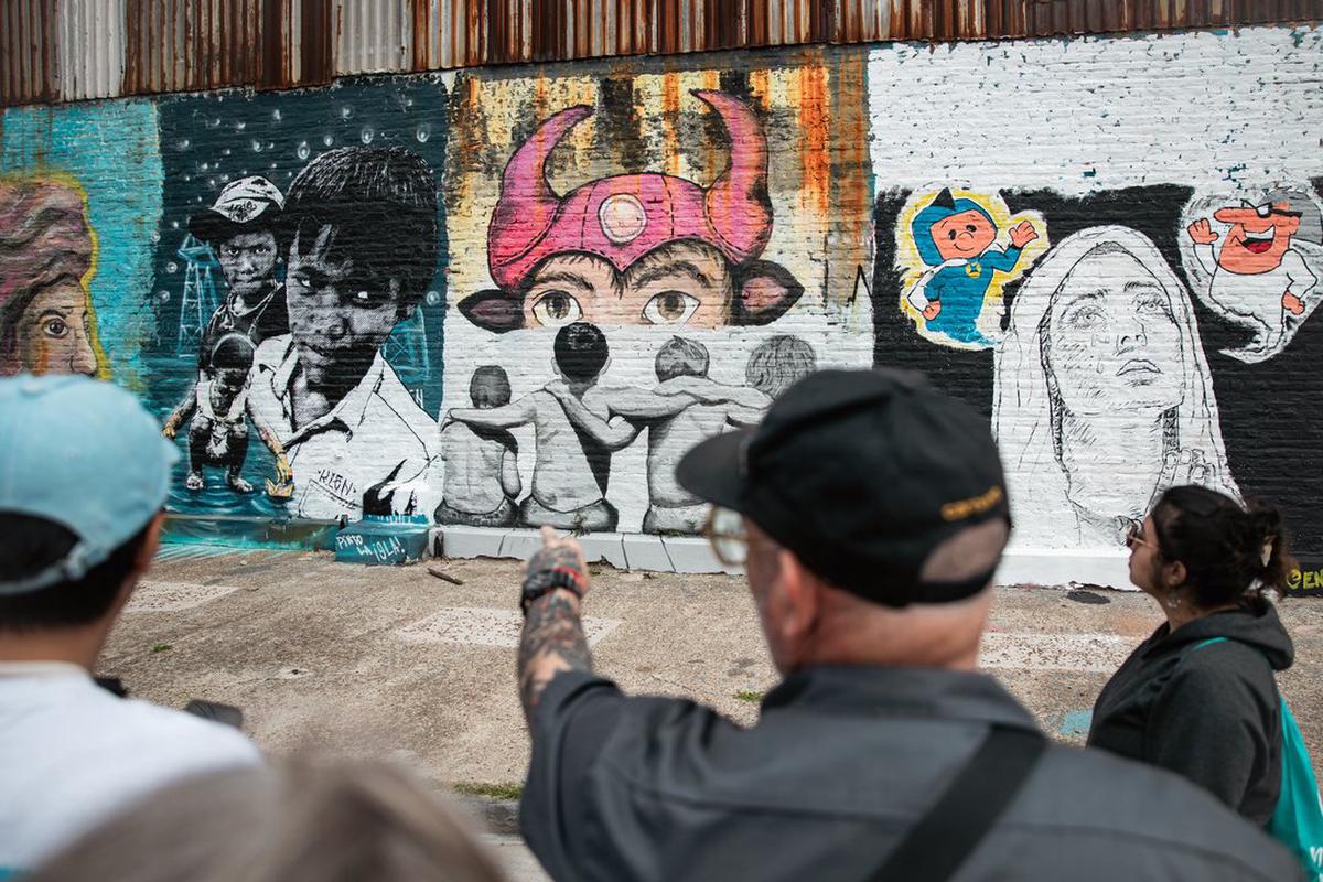 El evento dejó más de 40 nuevos murales en Isla Maciel.