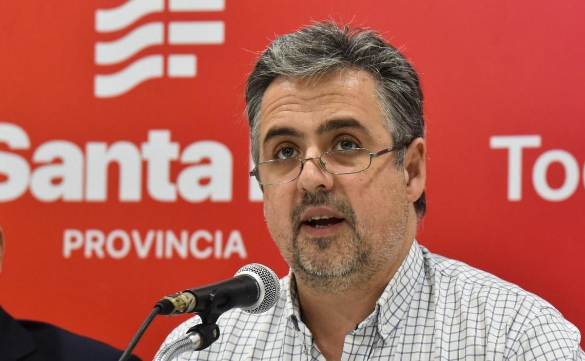 El ministro de Seguridad de Santa Fe, Pablo Cococcioni.